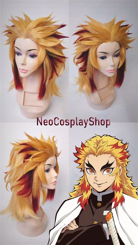 Unlock the Power of Rengoku Kyojuro with These Essential Wig Enhancements