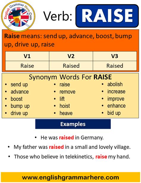 Unlock the Power of raise in past tense : A Guide to Success**