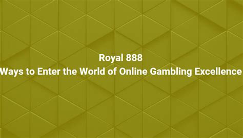 Unlock the Royal Path to Online Gaming with royal888net