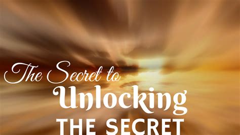 Unlock the Secret to 