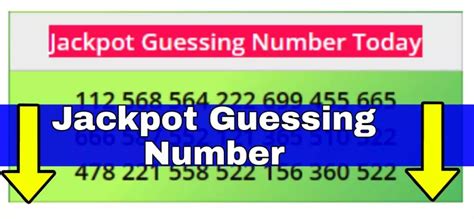 Unlock the Secrets of Today Jackpot Result Guessing Number