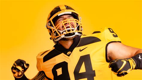 Unlock the Secrets of the Iowa Hawkeyes' Iconic Uniforms