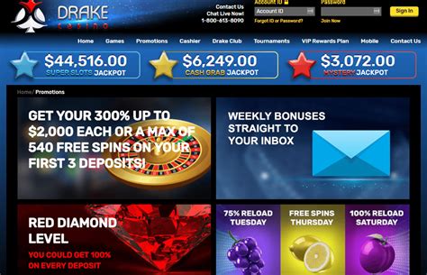 Unlock the World of Entertainment and Lucrative Bonuses with Drake Casino No Deposit Bonus