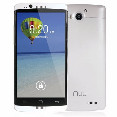 Unlocked NUU Mobile X1 Smartphone Doc