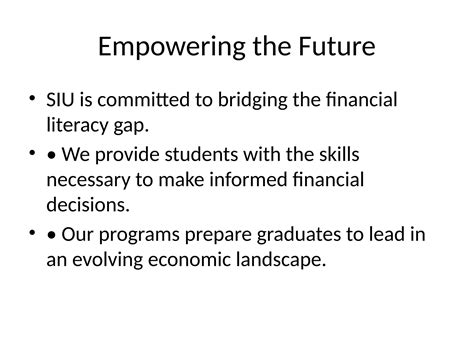 Unlocking Financial Literacy, Empowering Future Leaders