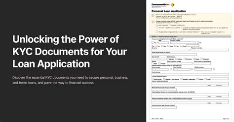 Unlocking Financial Opportunities with Documents for KYC in Bob