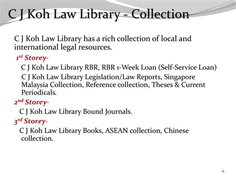 Unlocking Legal Expertise: Exploring the CJ Koh Law Library