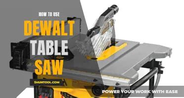 Unlocking Precision and Power: A Comprehensive Guide to DeWalt Table Saws