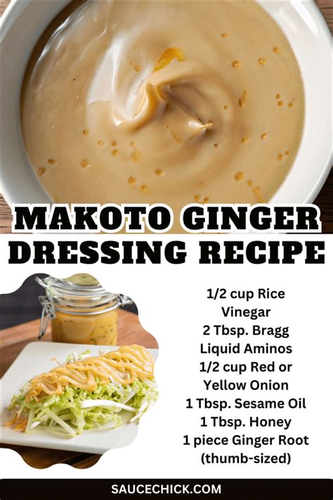 Unlocking the Culinary Secrets of Makoto Ginger Dressing