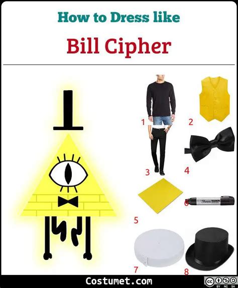 Unlocking the Enigma: A Comprehensive Guide to Crafting a Bill Cipher Costume