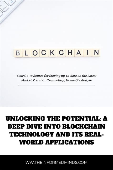 Unlocking the Potential of Blockchain Technology: A Deep Dive into the World of Mattygilbert91