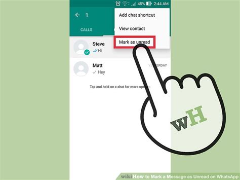 Unlocking the Power of "Mark as Unread" on WhatsApp: A Guide to Message Management Mastery