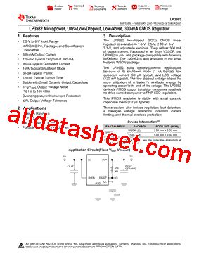 Unlocking the Power of LP3982ILD-3.3/NOPB: A Comprehensive Guide