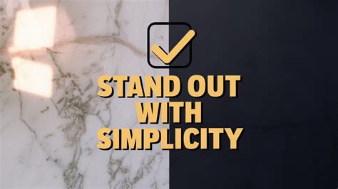 Unlocking the Power of Simplicity