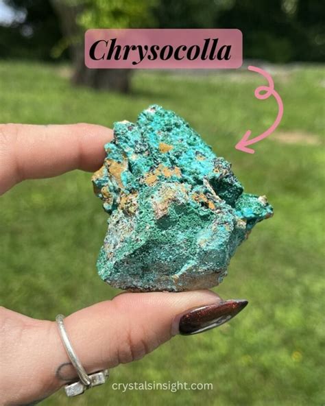 Unlocking the Power of Stone Chrysocolla: A Guide to its Properties, Benefits, and Uses