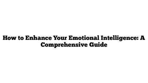 Unlocking the Power of Y0URTS3cr3t: A Comprehensive Guide to Enhancing Your Emotional Intelligence