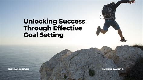 Unlocking the Secrets of Effective Goal Setting with Ronwen Williams