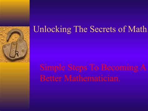 Unlocking the Secrets of the Ross Mathematics Aptitude Formula (RAMF): A Comprehensive Guide