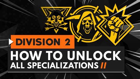 Unlocking the Specialization: