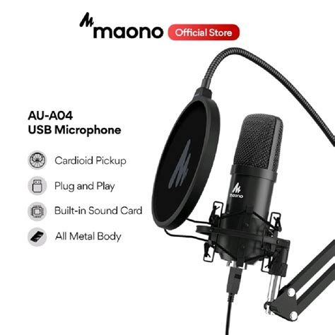 Unlocking the World of Audio with Maono AU-A04