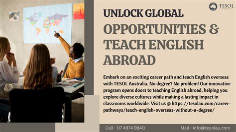 Unlocks global opportunities: