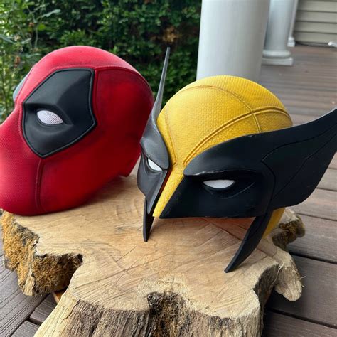 Unmasking the Iconic: Wolverine and Deadpool Masks