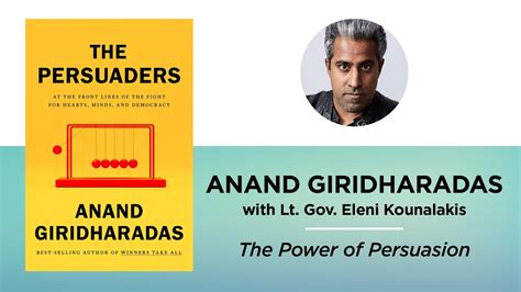 Unmasking the System: Anand Giridharadas and the Imperative of Redistributing Power