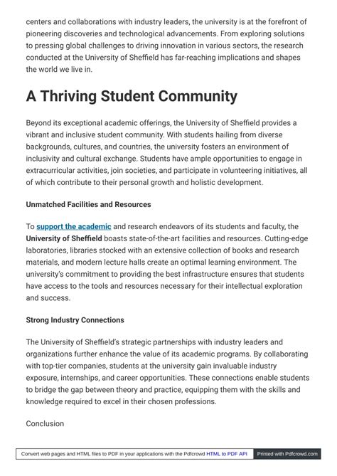 Unparalleled Academic Offerings