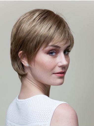 Unparalleled Elegance: Discover the Allure of Straight Short 8" Blonde 100% Hand-tied Wigs in 2025