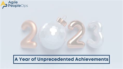 Unprecedented Achievements