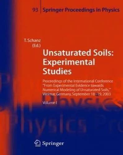 Unsaturated Soils: Experimental Studies Epub