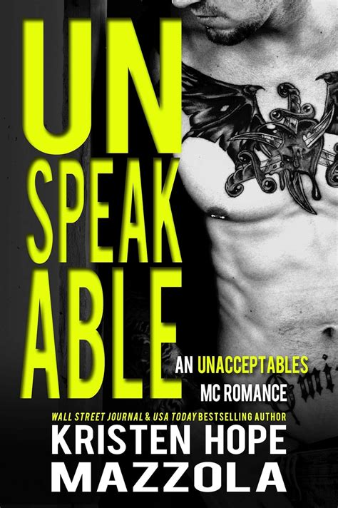 Unspeakable An Unacceptables MC Romance Doc