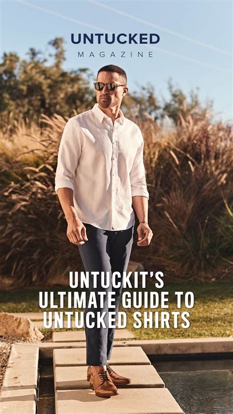 Untucked Dress Shirts: A Comprehensive Guide for the Modern Gentleman