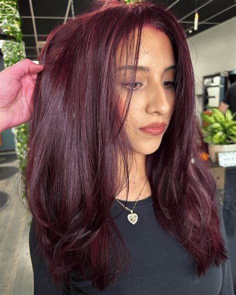 Unveil the Elegance and Boldness of Maroon Colour Hair: An Allure for the Adventurous