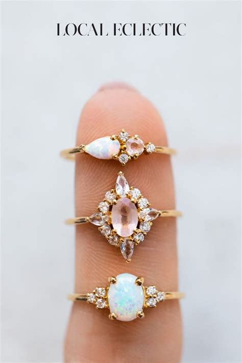 Unveil the Enchanting World of Opal Rings