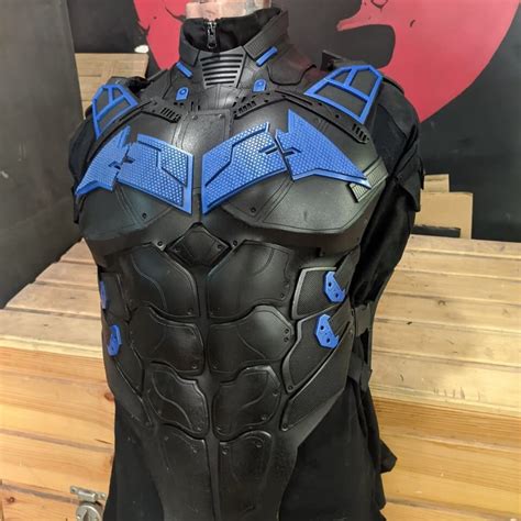 Unveil the Enigma: The Nightwing Chest Armor - A Bastion of Protection and Symbol of Conviction