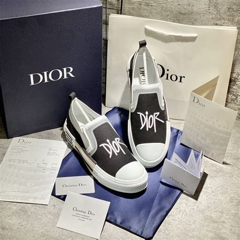 Unveil the Epitome of Slip-On Sophistication: Dior Slip-On Sneakers