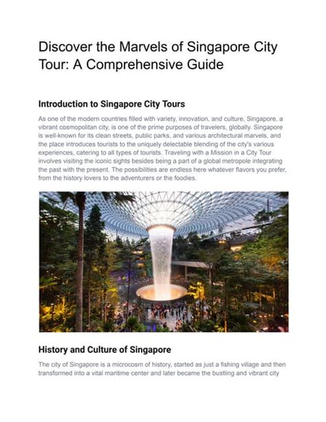 Unveil the Industrial Marvels of Singapore: A Comprehensive Guide to Factory Tours