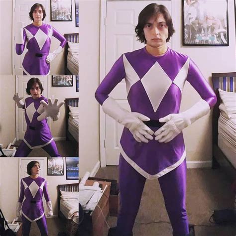 Unveil the Mighty Morphin' Magic of the Purple Power Ranger Costume