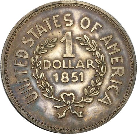 Unveil the Rarest and Most Sought-After: The 1851 American Dollar Coin