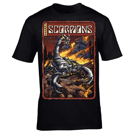 Unveil the Timeless Allure of Scorpions T-Shirts