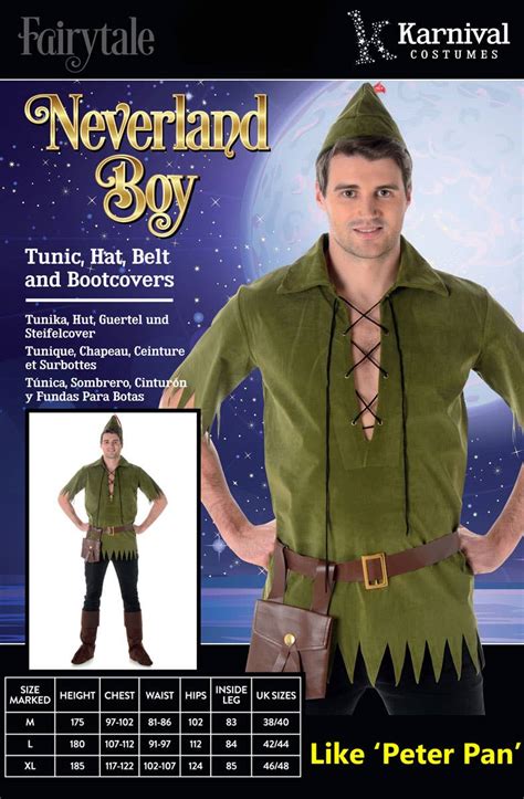 Unveil the Timeless Magic: Embracing the Enchanting Peter Pan Men's Costume