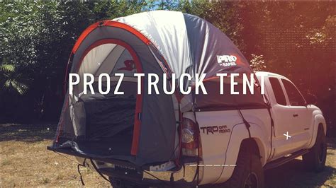 Unveil the Ultimate Camping Adventure with the ProZ Premium Truck Tent
