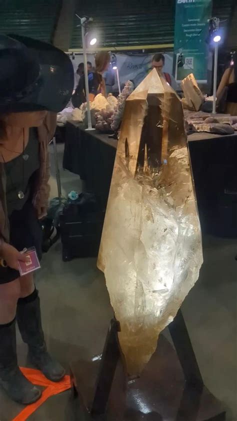 Unveiling Nature's Masterpiece: A Colossal Quartz Crystal for Sale