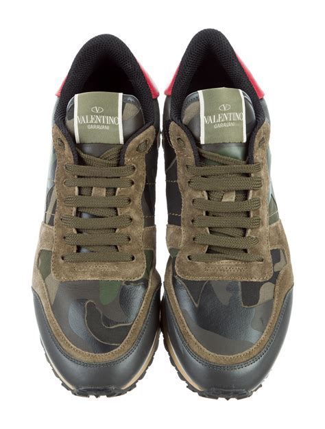 Unveiling Valentino's Camouflaged Sneaks: A Fusion of Style and Functionality