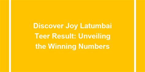 Unveiling teertoday: Your Gateway to the Fastest Teer Results in Meghalaya