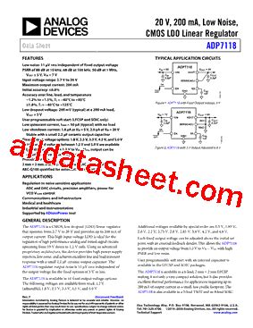 Unveiling the ADP7118ARDZ-5.0: A Powerhouse in a Compact Form Factor