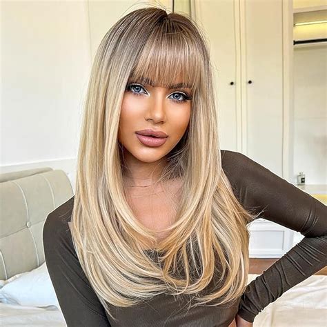 Unveiling the Allure of Blonde Wigs with Bangs