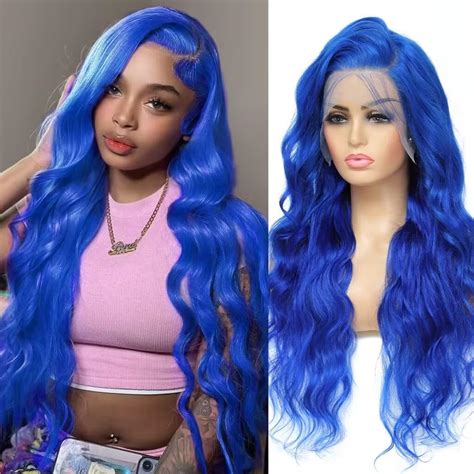 Unveiling the Allure of Blue Lace Front Wigs