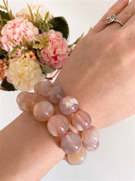 Unveiling the Allure of Flower Agate Bracelets